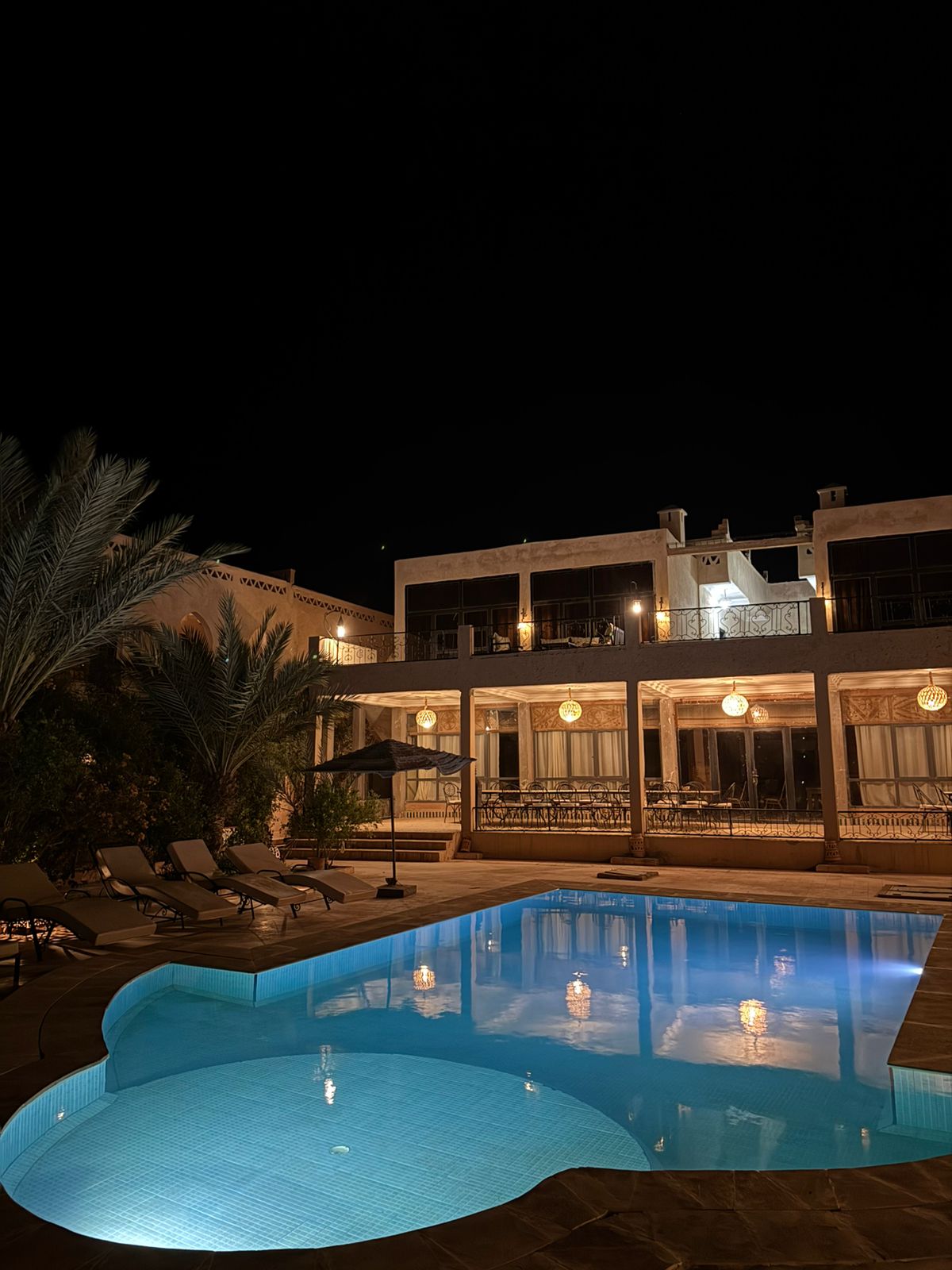 Evening at the Riad